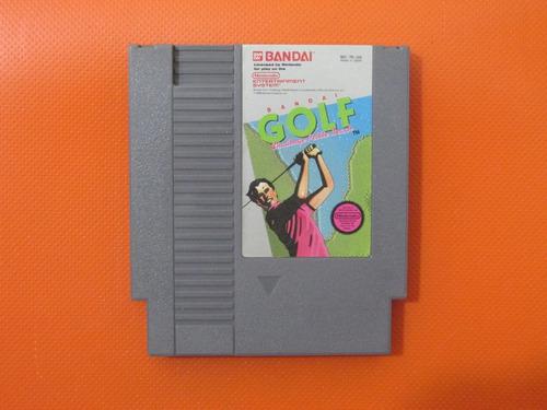 Bandai Golf Challenge Pebble | Original Nintendo Nes Ntsc