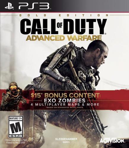 Call Of Duty Advanced Warfare Ps3 Gold Edition Español