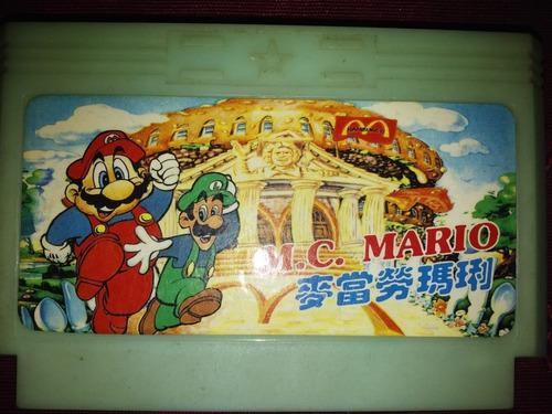 Famicom / Nes Japón Super Mario Mc (Mcdonalds) Muy Raro