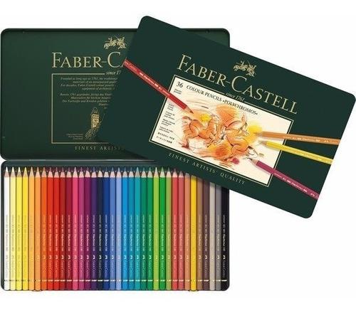 Lapices Polychromos Faber Castell Lata X36 Color Microcentro