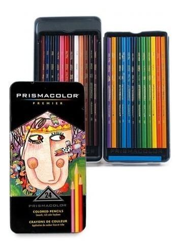 Lápices Prismacolor Premier 24 Colores Original Lata