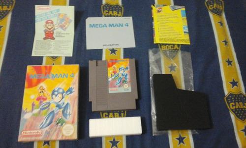 Mega Man 4 Nintendo Nes Pal Completo - Envio Gratis