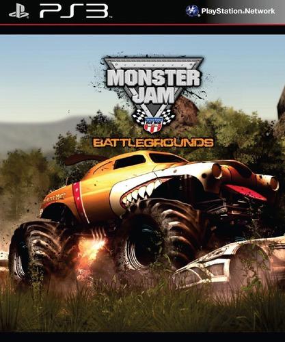 Monster Jam Battlegrounds Ps3 Español Digital Tenelo Hoy!!