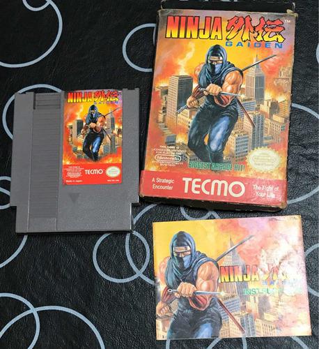 Ninja Gaiden 1 Nintendo Nes Completo Caja Y Manual