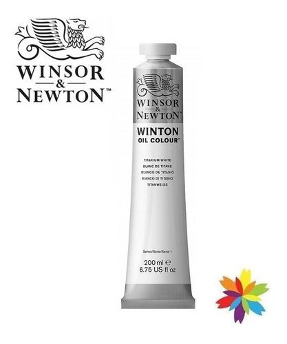 Oleos Winton Winsor & Newton 200 Ml Blanco Barrio Norte