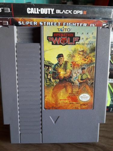 Operation Wolf Original Cartucho Nintendo