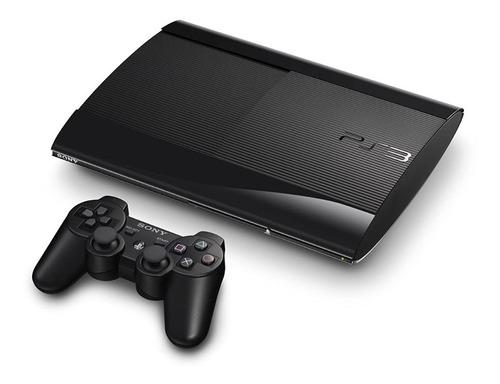 Playstation 3 Super Slim Cech-4301a 12gb-wd 500gb 2 Joystick