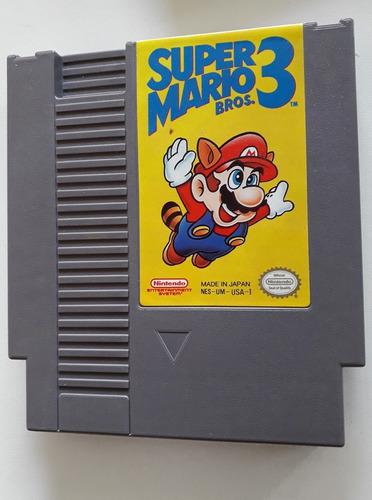 Super Mario Bros 3 Original Nintendo Nes Con Sobre Ori - C3