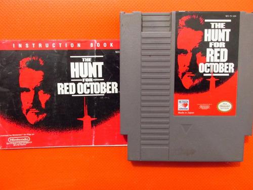 The Hunt For Red October | Original Nintendo Nes Ntsc
