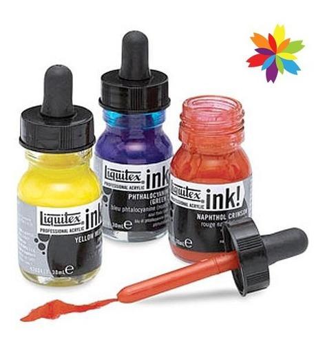 Tinta Para Dibujo Acrilica Liquitex 30ml Todos Los Colores