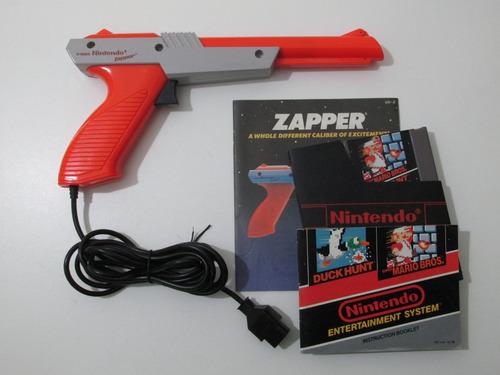 Zapper + Mario Bros / Duck Para Nintendo Nes (no Mini Nes)