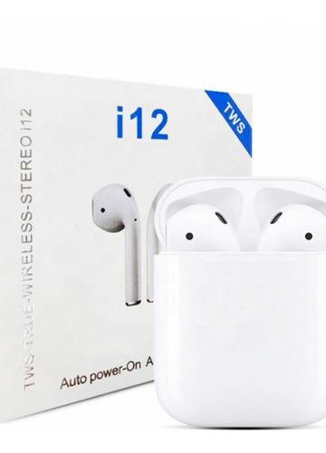 Auriculares Wireless Tws I12 Bluetooth, Control Tactil
