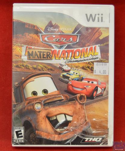 Juego Original Físico Nintendo Wii,mini,wii U Cars Master