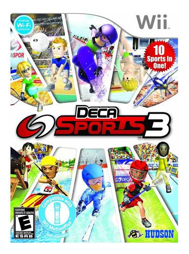 Juego Original Físico Nintendo Wii,mini,wii U Deca Sport 3