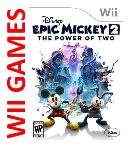Juego Original Físico Nintendo Wii,mini,wii U Epic Mickey 2