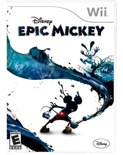 Juego Original Físico Nintendo Wii,mini,wii U Epic Mickey