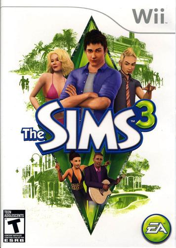Juego Original Físico Nintendo Wii,mini,wii U Sims 3