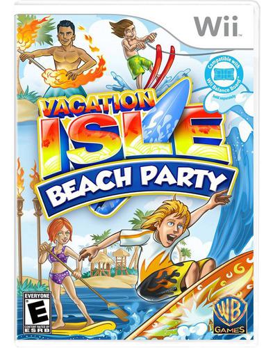 Juego Original Físico Nintendo Wii,mini,wii U Vacation Isle