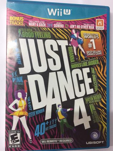 Juego Wii U Just Dance 4 Cd Impecable