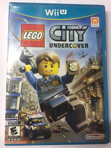 Juego Wii U Lego The City Undercover Cd Impecable