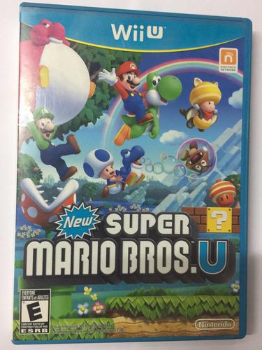 Juego Wii U New Súper Mario Bros.u Cd Impecable