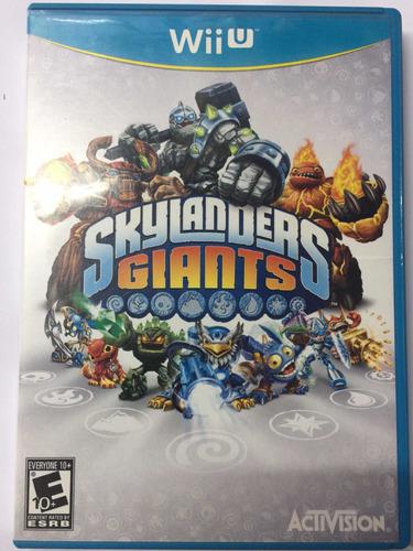Juego Wii U Skylanders Giants Sin Portal Ni Personajes