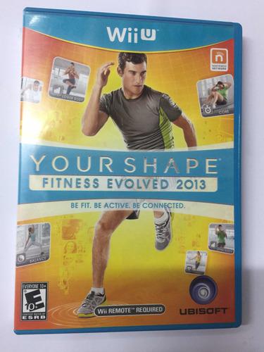 Juego Wii U Your Shape Fitness Evolved 2013 Cd Impecable
