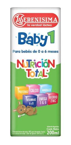 Leche Bebe La Serenisima Baby 1 200ml 3 Packs Nutricia Bago