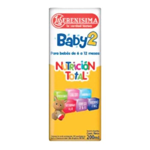 Leche La Serenisima Baby 2 X 200 2 Packs (60un)nutricia Bago