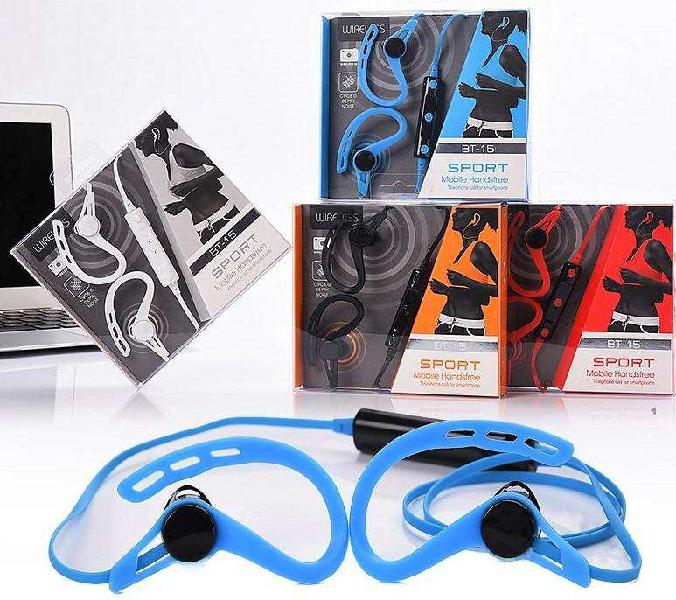 Auricular Inalámbrico Deportivo Sport Bt15 Bluetooth