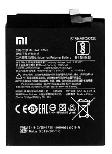 Bateria Original Bn47 Xiaomi Redmi 6 Pro Mi A2 Lite Mi 8