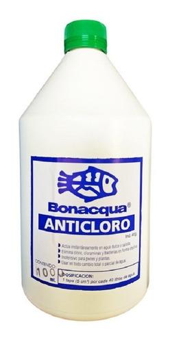 Bonacqua Anticloro 1l Elimina Cloro De Acuario Polypterama