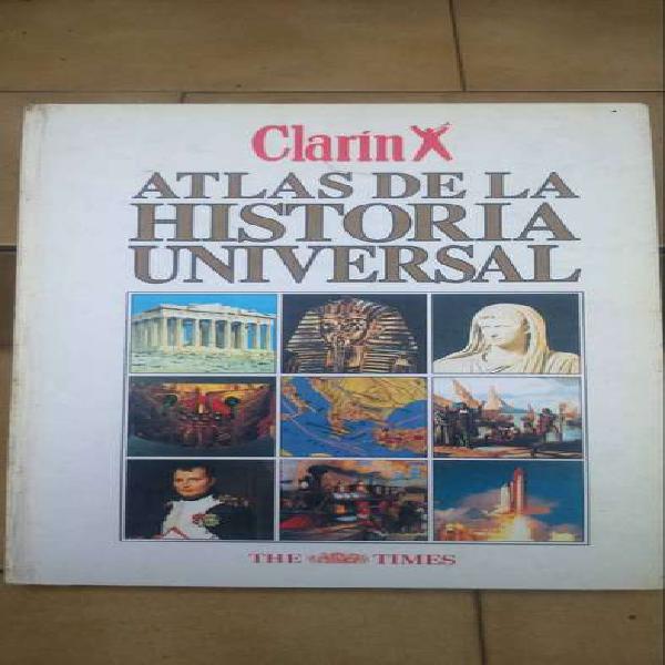 CASEROS) Atlas de la historia universal- cLARIN
