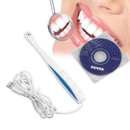 Camara Dental Odontologica Intraoral Hd 8mp 6led Usb 2.0