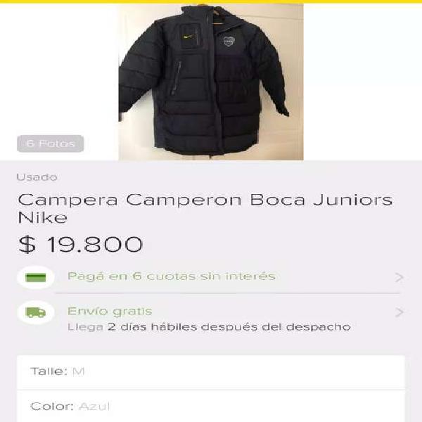 Camperón Boca Original Nike