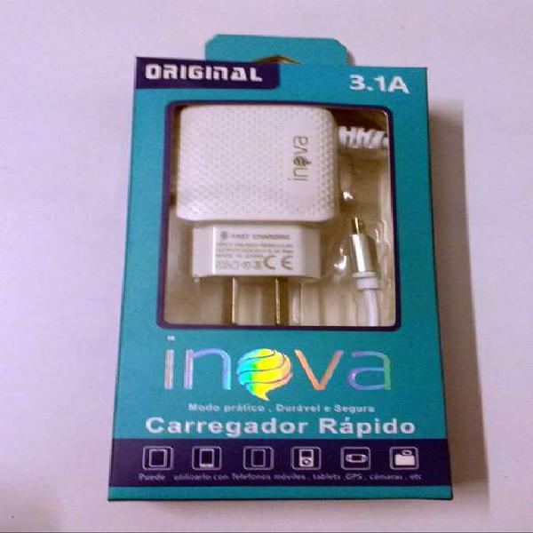 Cargador Micro USB carga rápida 3.1A