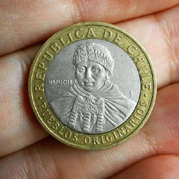 Chile 100 Pesos 2008 - Bimetálica