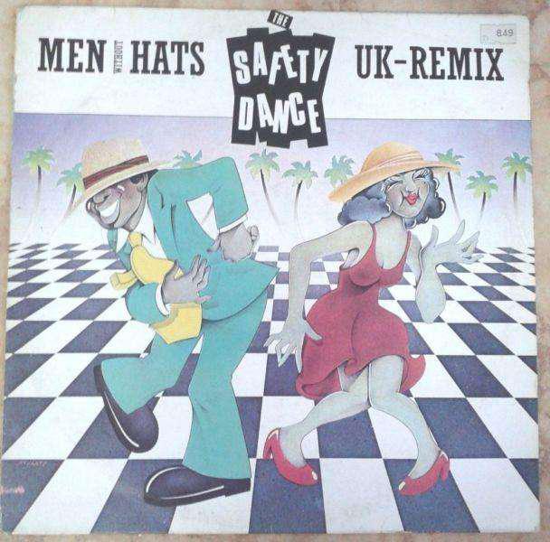 Disco Lp. Men without hats – the safety dance – UK Remix