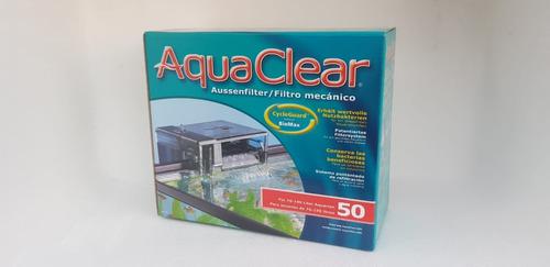 Filtro Cascada Exterior Acuario Pecera Aquaclear 50 190lt