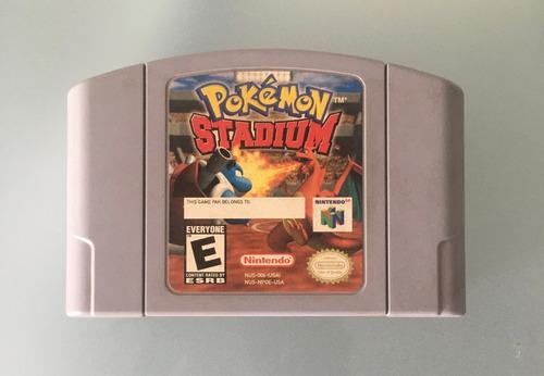 Juego De Nintendo 64 Pokemon Stadium
