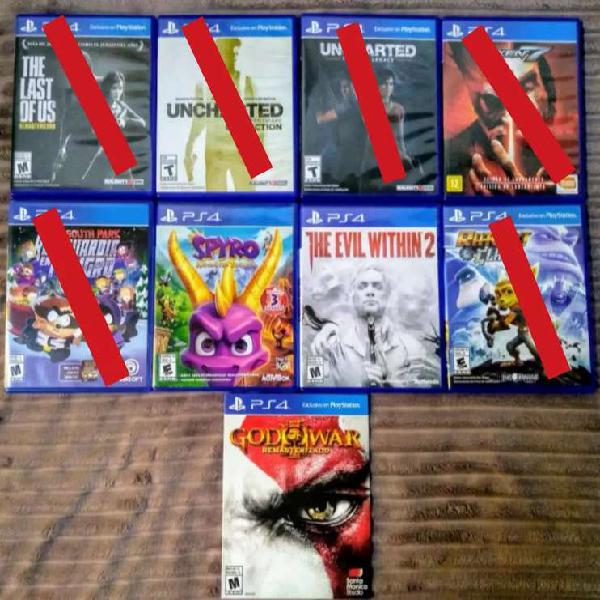 Juegos PS4 / Spyro, The Evil Within 2, God of War 3