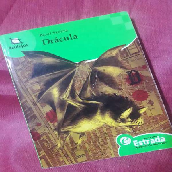 Libro Dracula Bram Stoker coleccion Azulejos. Estrada.