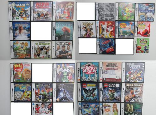 Lote X32 Juegos Originales Para Nintendo Ds