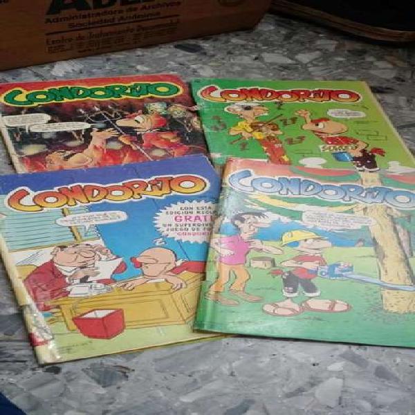 Lote de 4 Revistas Condorito década del 90