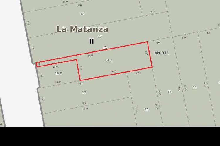 Lote en Venta Ramos Mejia / La Matanza (A001 3874)