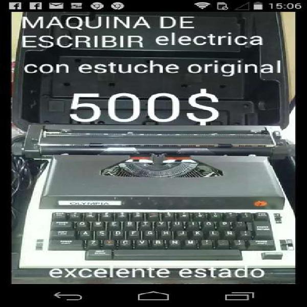 Máquina de escribir electrica olivetti