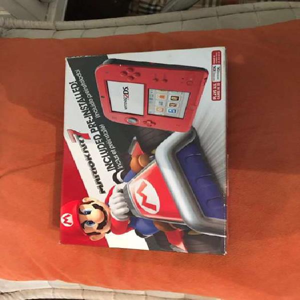 Nintendo 2DS Americana Vs. Mario Kart 7 (50hs de uso)