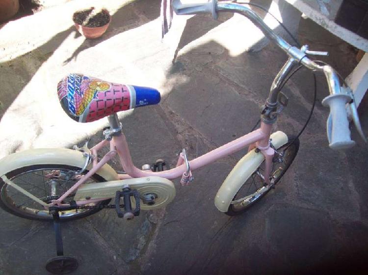 bicicleta niña, excelente para chicos de 3 a 8 años con