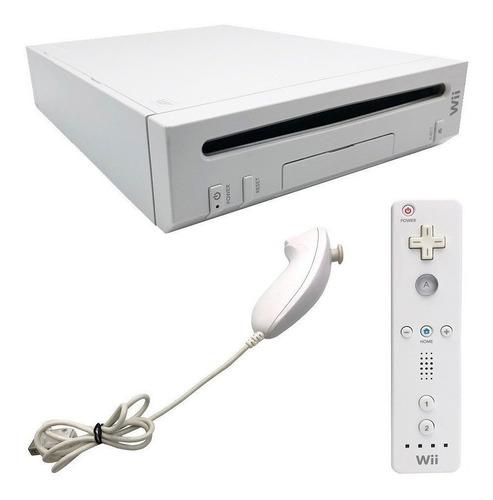 Consola Nintendo Wii Wimote+nunchuk Pendrive Usada