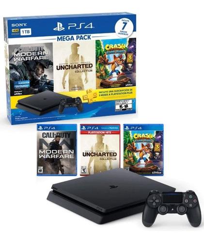 Ps4 Slim 1tb Megapack Bundle 7 Nueva Sellada Fantasytraderok